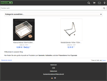 Tablet Screenshot of mineralbox.biz